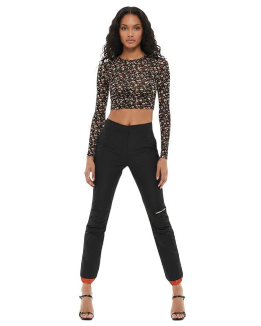 Ambush Black Slim Flat Front Pants