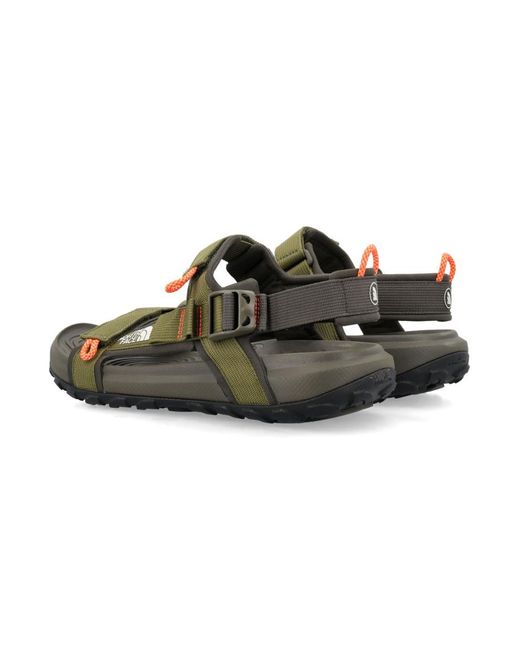 The North Face Green Open Toe Sandals for men