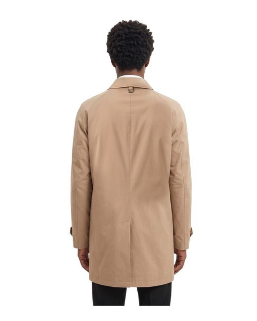 Corneliani Natural Solid Trench Coat for men