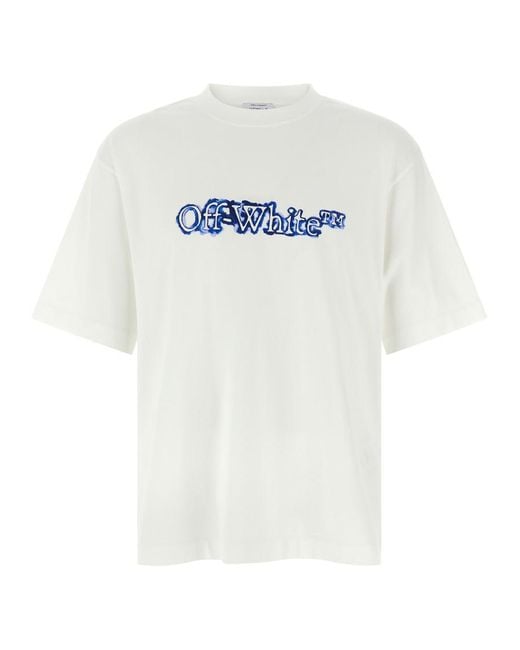 Off-White c/o Virgil Abloh White Cloudy Arrow Skate T-Shirt for men