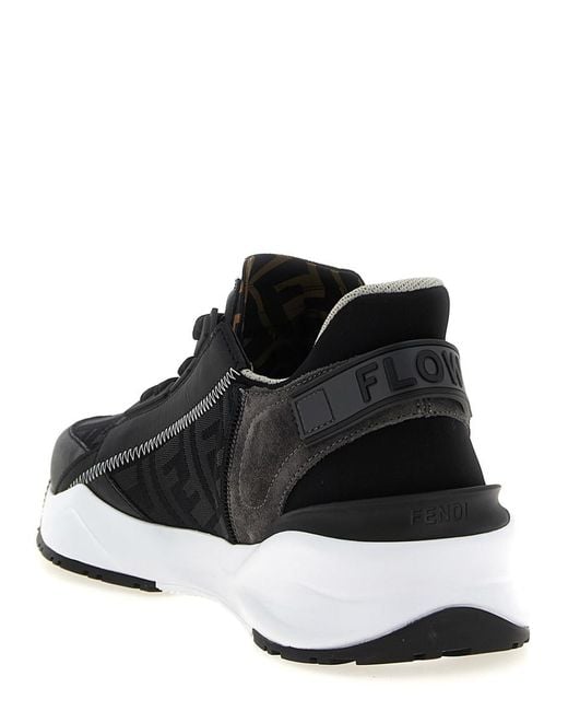 Fendi Black Flow Sneakers for men