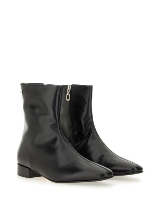 CAREL PARIS Black Solid Aiglon Boots