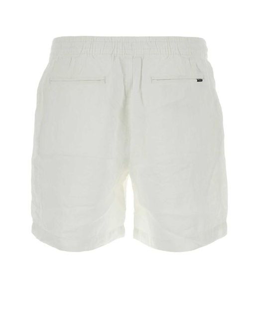 Polo Ralph Lauren Blue Solid Shorts for men
