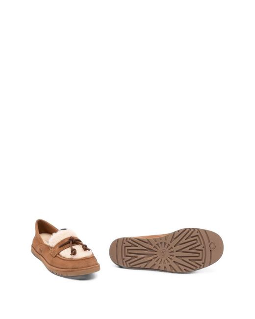 Ugg Brown Suede Loafers