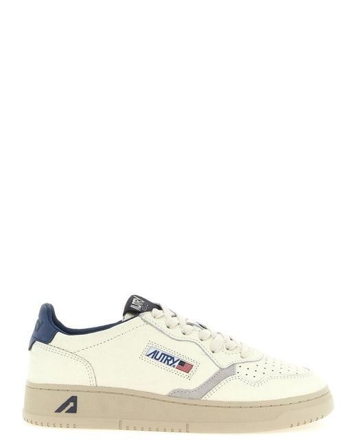 Autry White Solid Sneakers for men