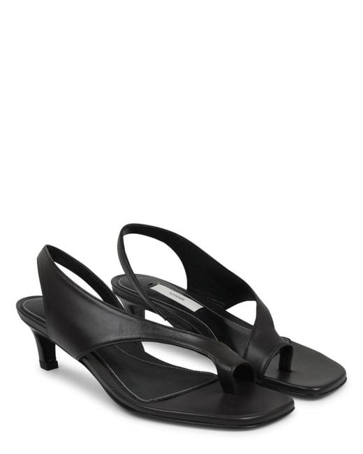 Totême Black Solid Heels