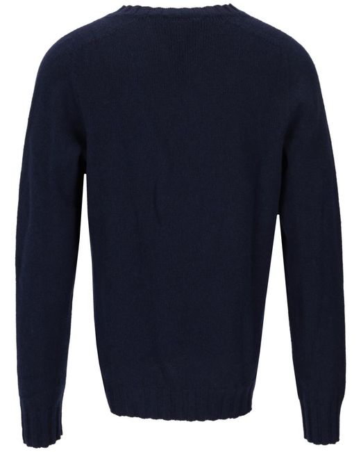 LA ROSE Blue Regular Sweaters for men