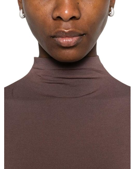 Wolford Purple Solid Swimwear