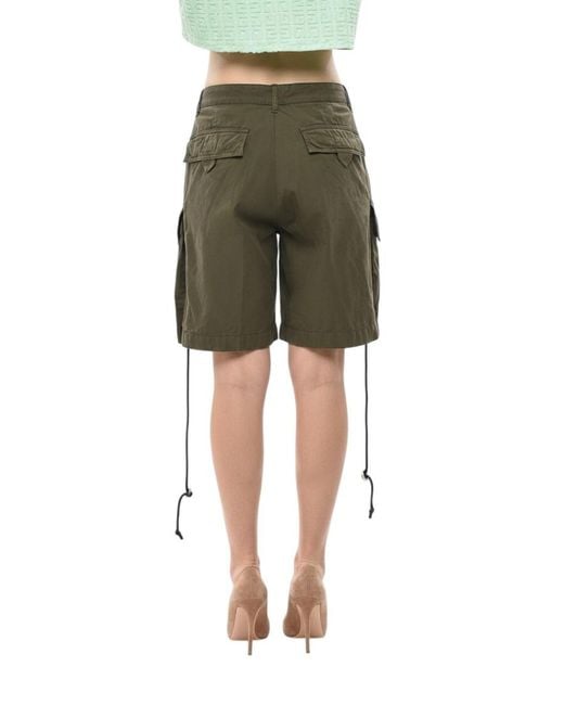 DSquared² Green Cargo Shorts