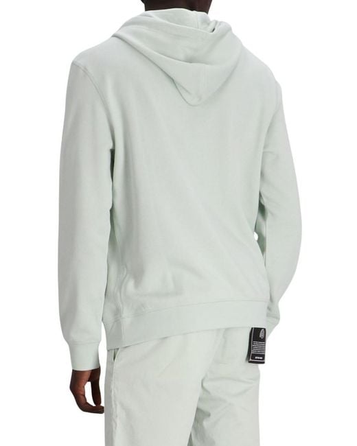Boss White Mint Wetalk Hoodie for men