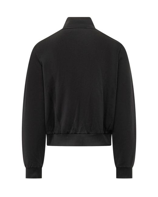 Our Legacy Black Solid Mock Collar Jacket for men