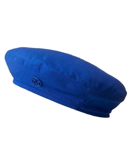 Maison Michel Blue New Billy Basque Beret