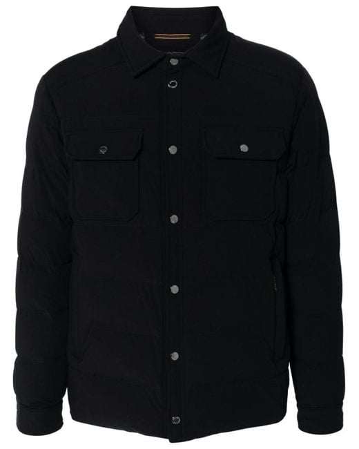 Moorer Men's Black Veton Down Jacket