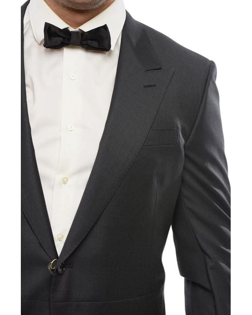 Corneliani Blue Tailcoat Blazer for men