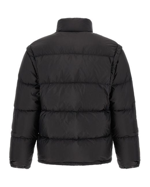 Prada Black Quilted Down Jacket for men