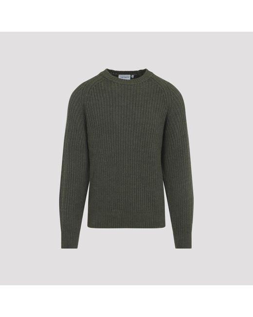 Carhartt Green Crewneck Pullover for men