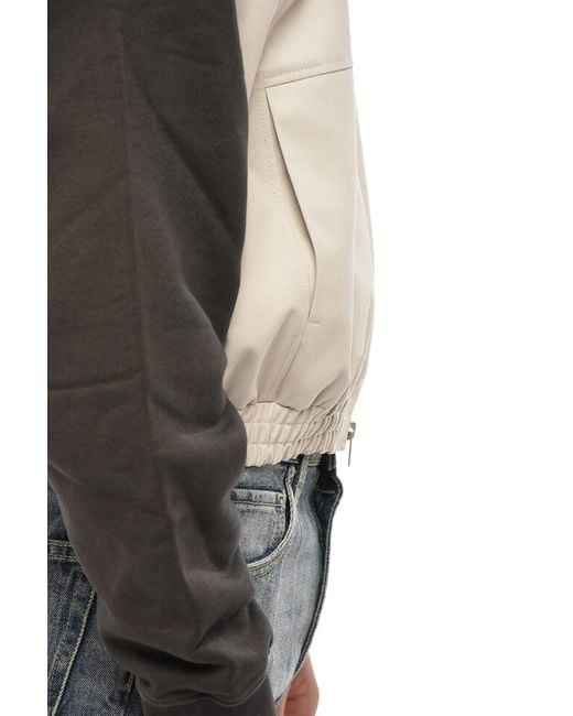 1989 STUDIO Gray Solid Sleeveless Jacket for men