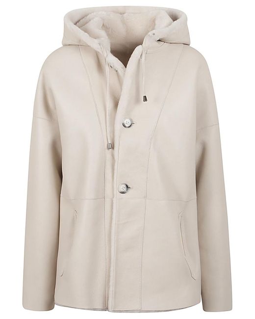 Enes Natural Sofia Hooded Jacket