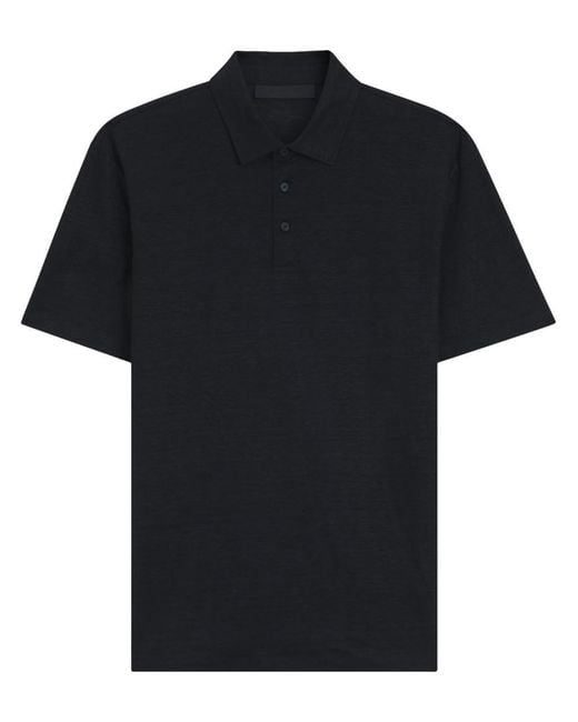Boss Black Solid Shirt Collar Polo for men