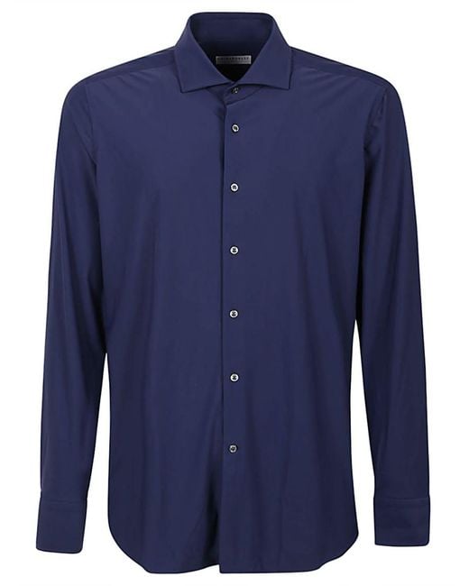 Sonrisa Blue Denim Solid Shirt for men