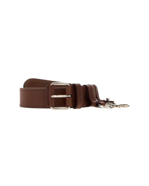 Miu Miu Brown Solid Belt