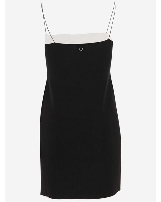 Jacquemus Black 'Aro' Mini Dress