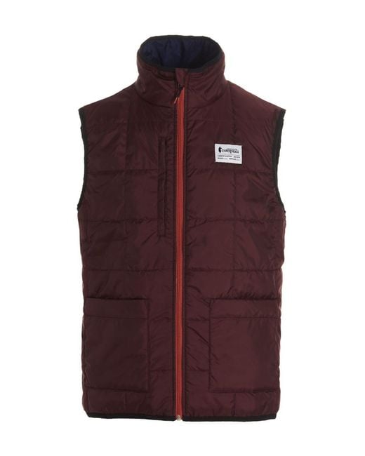 COTOPAXI Blue Reversible Vest for men