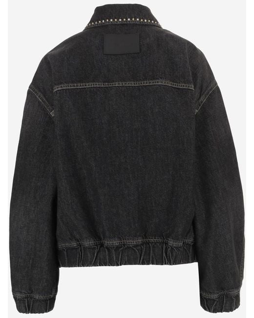 Versace Black Zip-Up Jacket