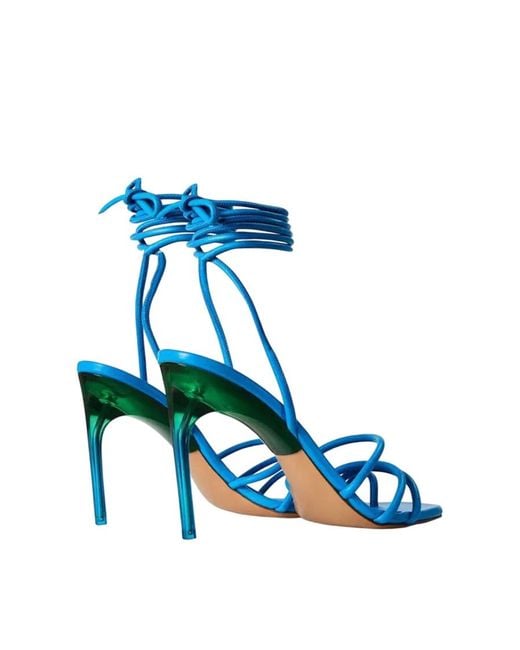 Off-White c/o Virgil Abloh Blue Solid Carryover Heels