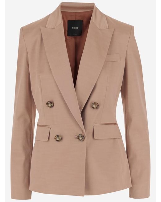 Pinko Natural Single-Opept Jacket