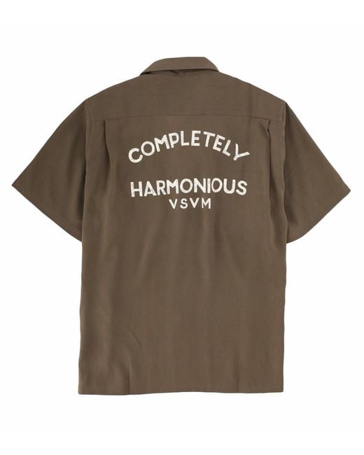 Visvim Brown Regular Solid Shirt for men