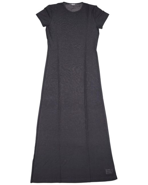 LA ROSE Blue Light Jersey Dress
