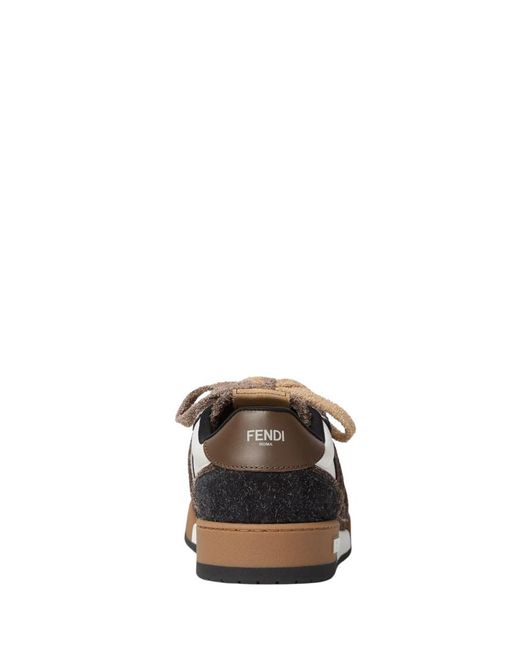 Fendi Brown Sneaker Match Trainers for men