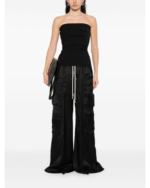 Rick Owens Black Wool Top