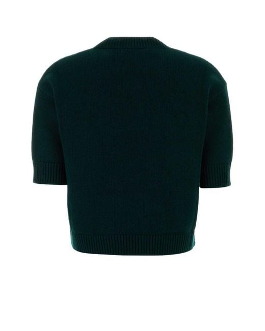 Gucci Green Bottle Wool Sweater