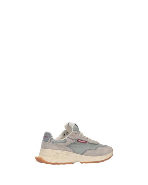 DSquared² White Solid Sneakers Sneakers for men