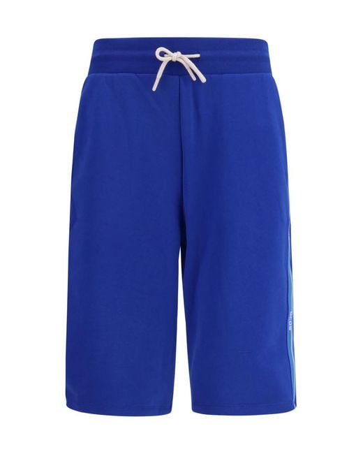 Gcds Blue Regular Shorts for men
