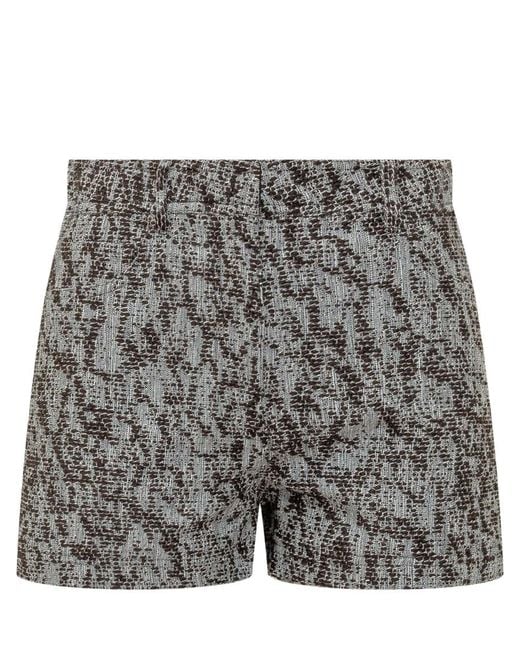 IRO Gray Graphic Shorts
