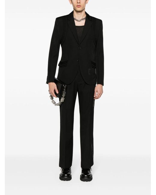 Off-White c/o Virgil Abloh Black Wool Jacket for men