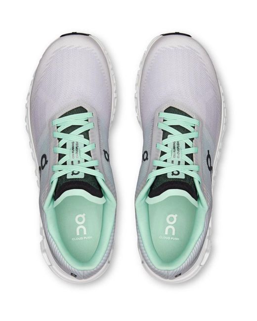 On Shoes White Logo Gradient Sneakers for men