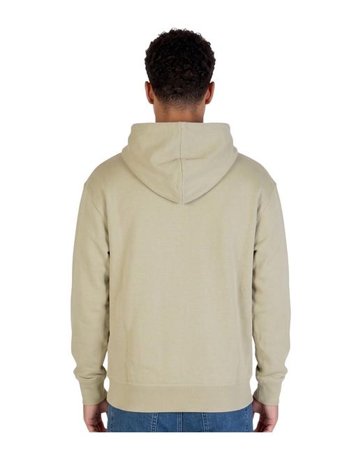 Boss Gray Solid Hoodie for men