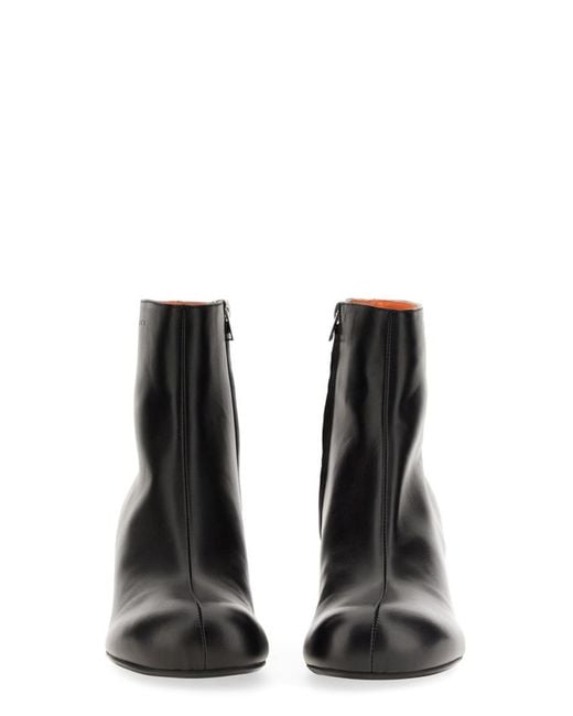 Marni Black Solid Boots