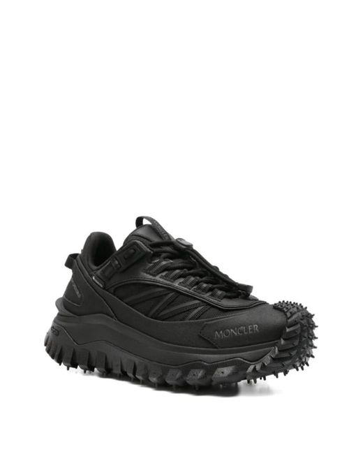 Moncler Black Trail Sneakers