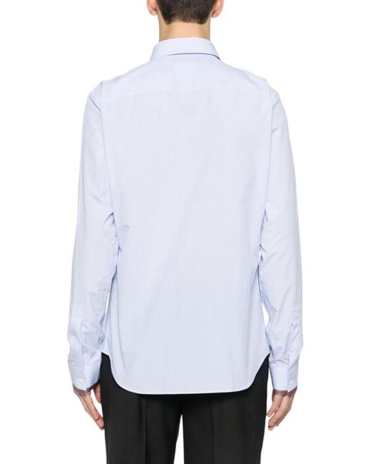 Gucci White Solid Shirt for men