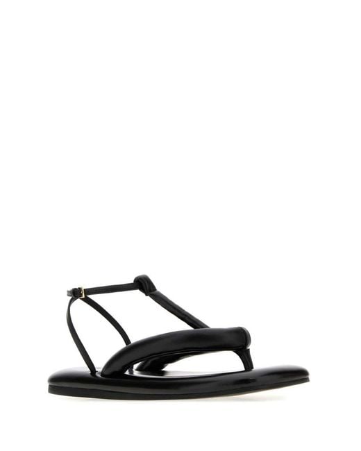 Givenchy Black Boudoir Sandals