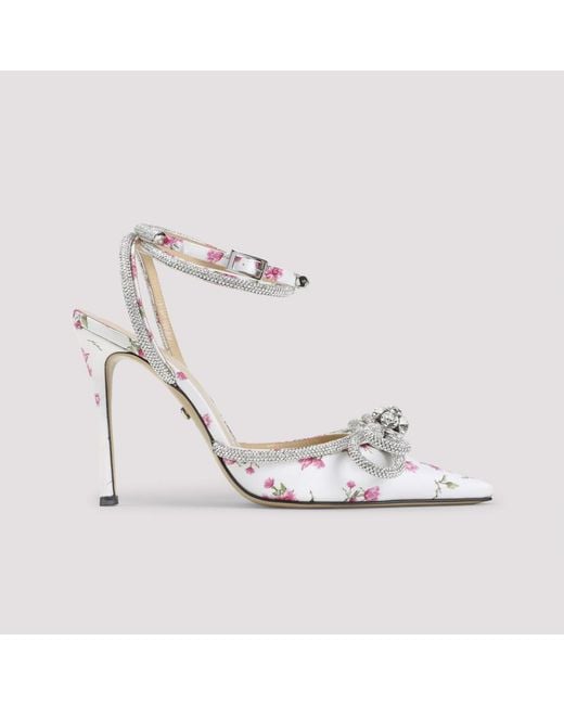 Mach & Mach White Sandals