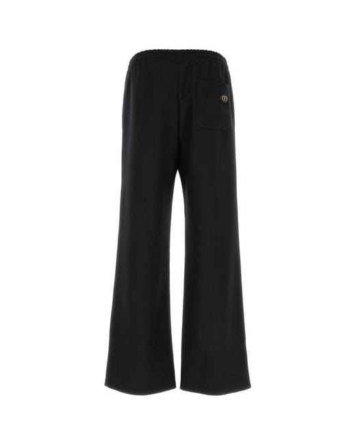 Valentino Black Drawstring Pants for men