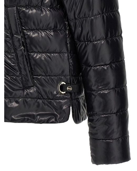 Herno Black Ultra-Lightweight Nylon Down Jacket With Hood