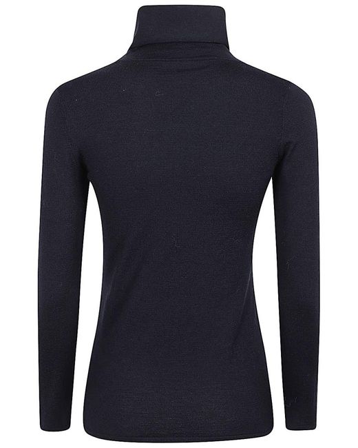Base London Blue Highneck Pullover