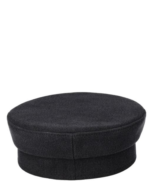 Ruslan Baginskiy Black Solid Logo Bakerboy Hat